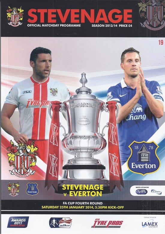 Stevenage Borough FC v Everton FC